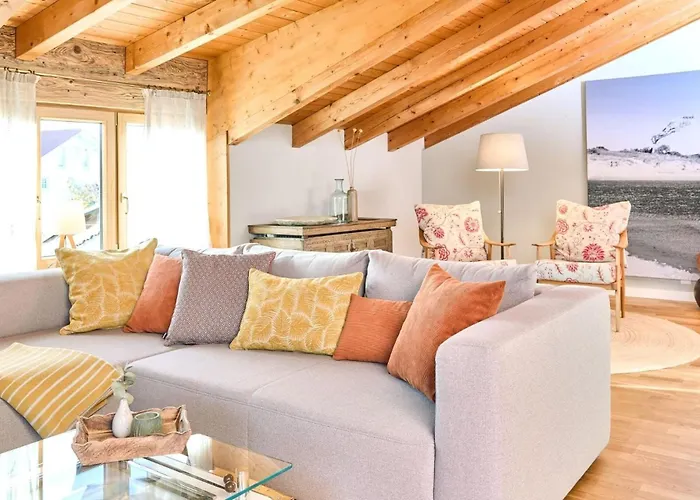 Stilvolles, Gepflegtes 5ferienloft Am Chiemsee, Balkon